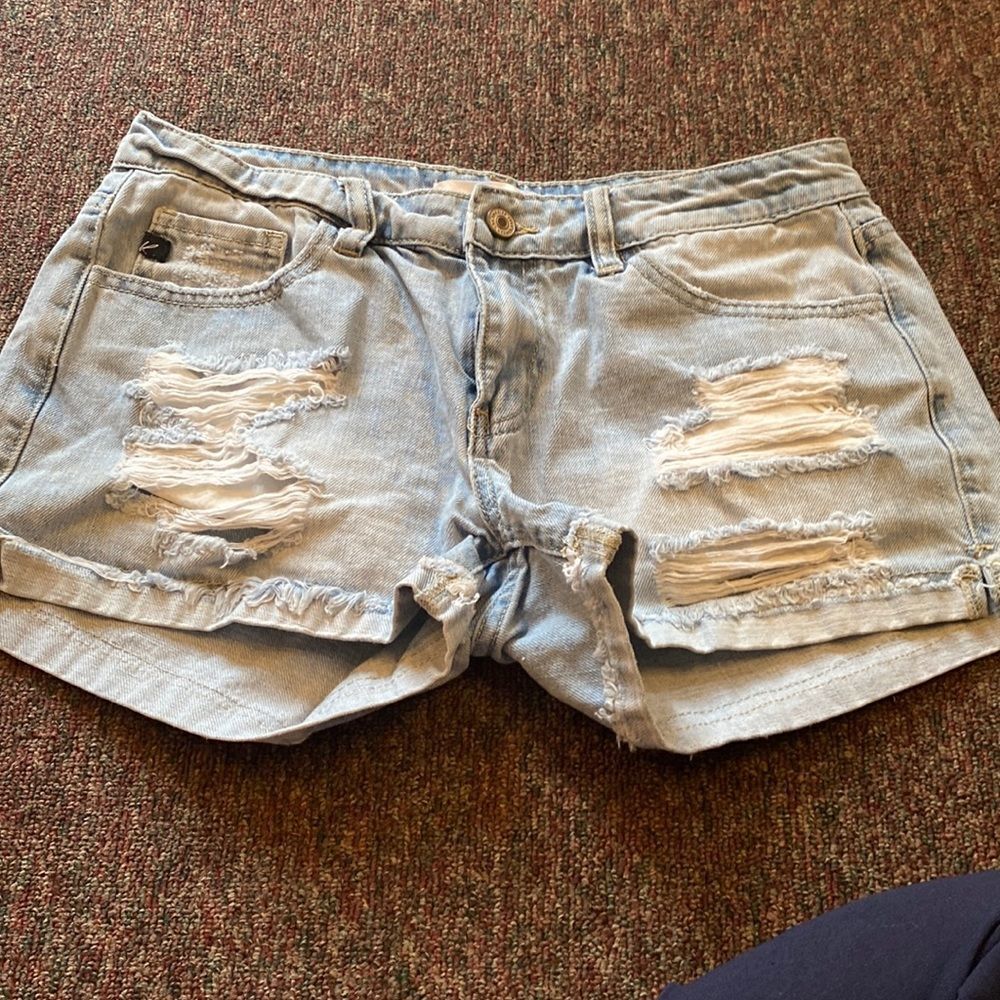Kancan medium blue shorts
